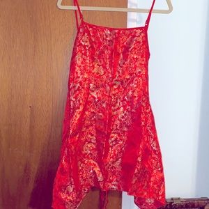 SHEIN Large tie dress (tie around back or front)